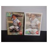 YOGI BERRA SIGNED AUTO CARD WITH COA
