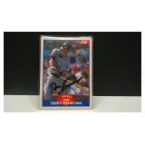 1989 SCORE TERRY FRANCONA AUTO / NO COA