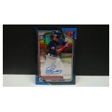 2024 BOWMAN CHROME REF ROBERT ARIAS AUTO #/150