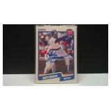 1990 FLEER ANDRE DAWSON AUTO / IN PERSON AUTO