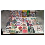 LOT OF 25 ASSORTED BASEBALL INPERSON & ONCARD AUTO