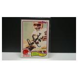 1982 TOPPS OZZIE NEWSOME IN PERSON AUTO