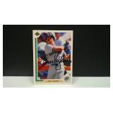 1991 UPPER DECK OMAR VIZQUEL AUTO
