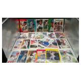 LOT OF 24 ASSORTED BASEBALL IN PERSON AUTOS