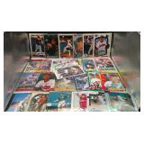 LOT OF 25 ASSORTED BASEBALL ONCARD INPERSONAUTOS