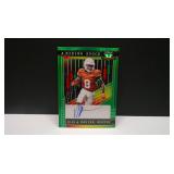 2022 LEAF GREEN PRIZM XAVIER WORTHY AUTO # 27 / 40