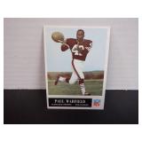 SHARP 1965 PHILADELPHIA PAUL WARFIELD #41 ROOKIE