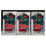 LOT OF 3 2023 TOPPS S1 BASEBALL 16 CARD PACKS