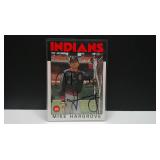 1986 TOPPS MIKE HARGROVE AUTO / NO COA