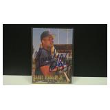 1996 FLEER SANDY ALOMAR JR IN PERSON AUTO