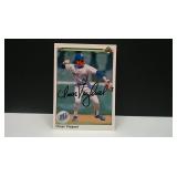 1990 UPPER DECK OMAR VIZQUEL AUTO RC