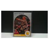 1990/91 HOOPS DON NELSON AUTO / NO COA