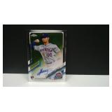 2021 TOPPS CHROME ANDRES GIMENEZ RC AUTO #RAAG