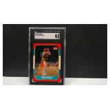 1986 FLEER CHRIS MULLIN RC / SGC 6
