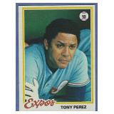 Sharp 1978 Topps #15 Tony Perez Montreal Expos