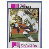 Nice 1973 Topps #511 Paul Warfield Miami Dolphins