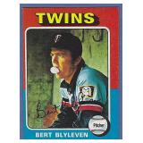 Sharp 1975 Topps #30 Bert Blyleven Minnesota Twins
