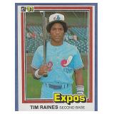 High Grade 1981 Donruss #538 Tim Raines RC Expos