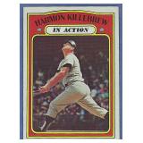 Sharp 1972 Topps #52 Harmon Killebrew IA Twins