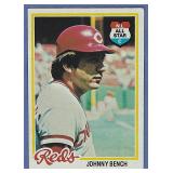 1978 Topps #700 Johnny Bench Cincinnati Reds