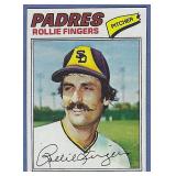 High Grade 1977 Topps #523 Rollie Fingers Padres