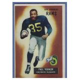 1955 Bowman #38 Paul Younger Los Angeles Rams