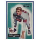 1955 Bowman #93 Darrell Brewster Cleveland Browns