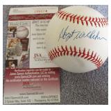 Hoyt Wilhelm Signed ONL Baseball JSA Authenticated