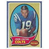 1970 Topps #180 John Unitas Baltimore Colts