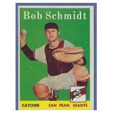 High Grade 1958 Topps #468 Bob Schmidt SF Giants