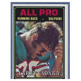 1974 Topps #131 Larry Csonka Miami Dolphins