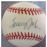 Tommy John Signed ONL Baseball Dodgers White Sox