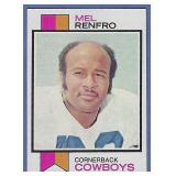Sharp 1973 Topps #185 Mel Renfro Dallas Cowboys