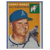 1954 Topps #244 Leroy Wheat Philadelphia Athletics
