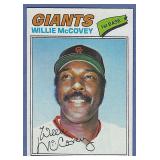 High Grade 1977 Topps #547 Willie McCovey Giants