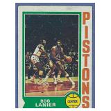 1974-75 Topps #131 Bob Lanier Detroit Pistons