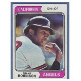 Sharp 1974 Topps #55 Frank Robinson Angels
