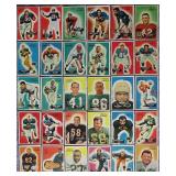 Lot Of (30) Different 1955 Bowman Football Cards