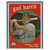 High Grade 1959 Topps #378 Gail Harris Tigers