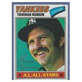 1977 Topps #170 Thurman Munson New York Yankees