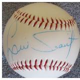 Luis Tiant Signed Baseball Cleveland Indians