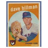 High Grade 1959 Topps #319 Dave Hillman Cubs