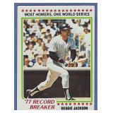 1978 Topps #7 Reggie Jackson RB New York Yankees