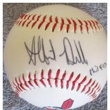 Albert Belle Signed Chief Wahoo Baseball Indians