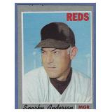 1970 Topps #181 Sparky Anderson Cincinnati Reds