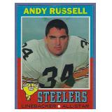 High Grade 1971 Topps #132 Andy Russell Steelers