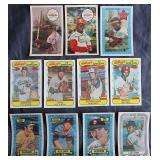 Lot Of (11) 1970-78 Kelloggs 3D Baseball Cards