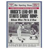 Nice 1969 Topps #165 Lou Brock World Series