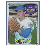 Sharp 1969 Topps #601 Tug McGraw New York Mets