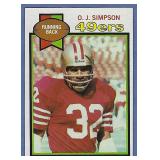 1979 Topps #170 OJ Simpson San Francisco 49ers